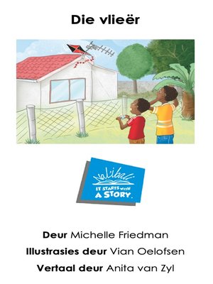 cover image of Flying a Kite (Afrikaans)